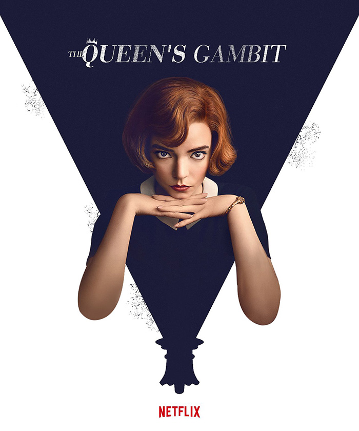 Queens Gambit Poster, Poster Queen Vintage, Queens Gambit.