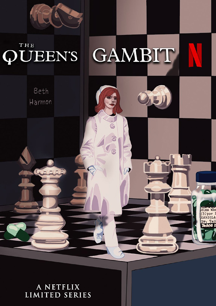 The Queen's Gambit - Beth Harmon Poster for Sale by TheStanShop