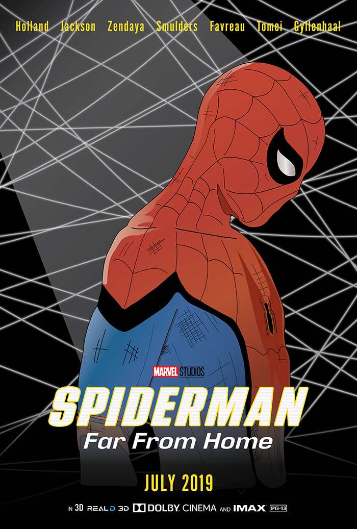 spiderman movie poster