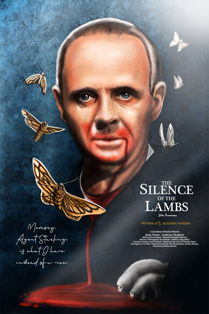 The Silence of the Lambs Archives - Home of the Alternative Movie Poster -AMP-