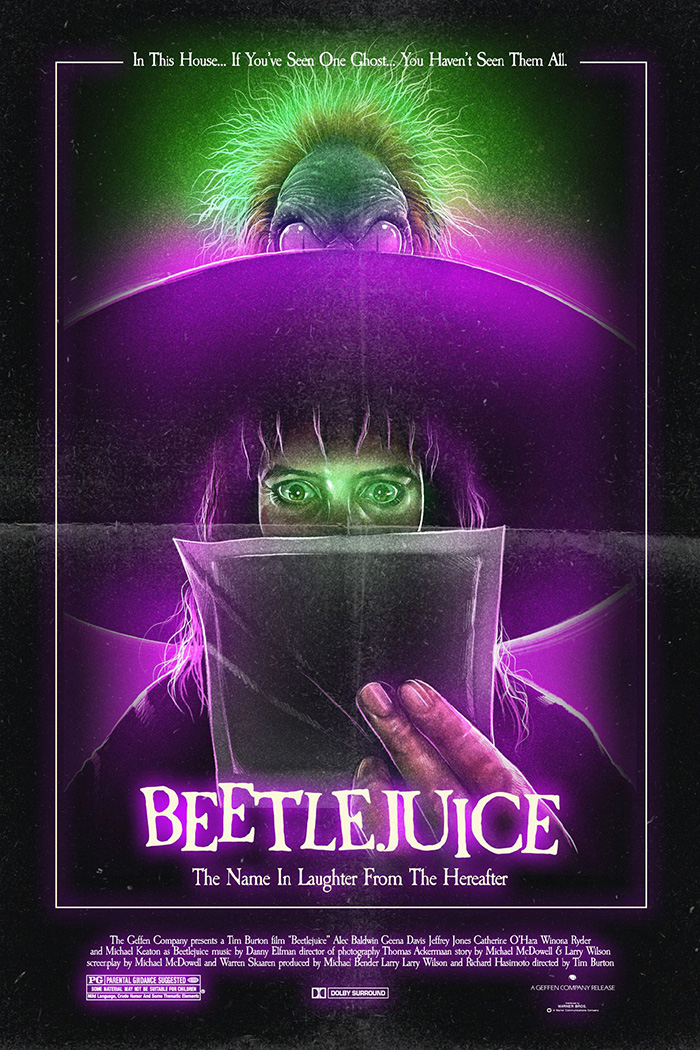 Beetlejuice Archives Home of the Alternative Movie Poster AMP