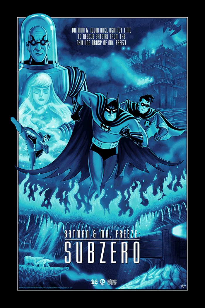 Batman & Mr. Freeze: SubZero by Sam Gilbey - Home of the Alternative Movie  Poster -AMP-