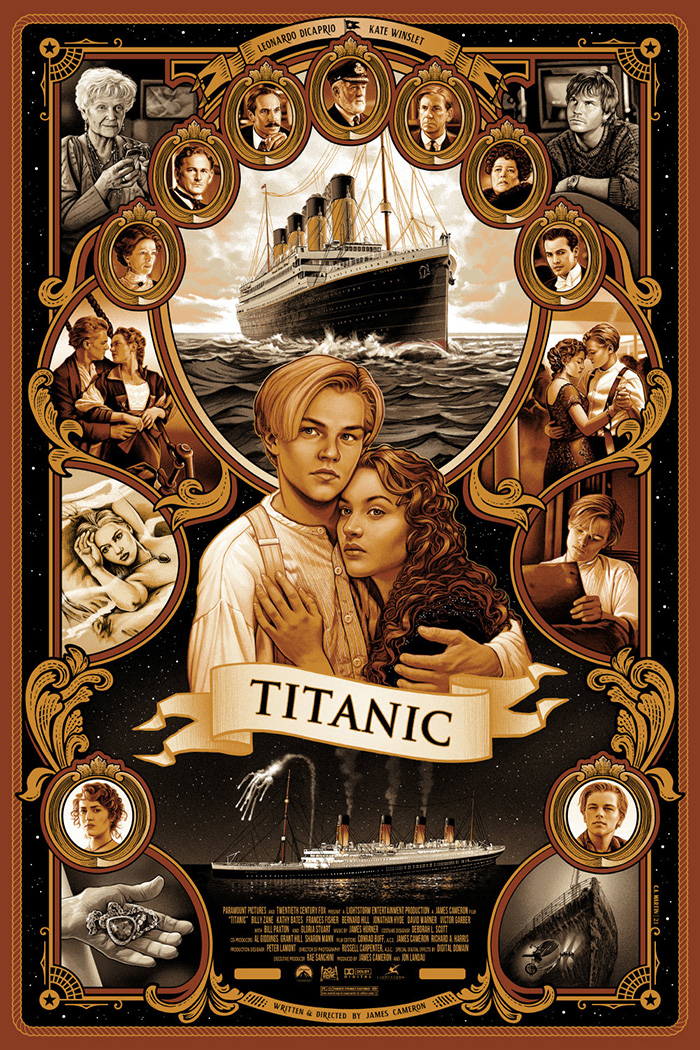 Titanic Archives Home of the Alternative Movie Poster AMP