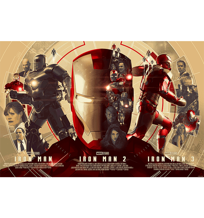 Iron Man by Devin Schoeffler - Home of the Alternative Movie Poster -AMP-
