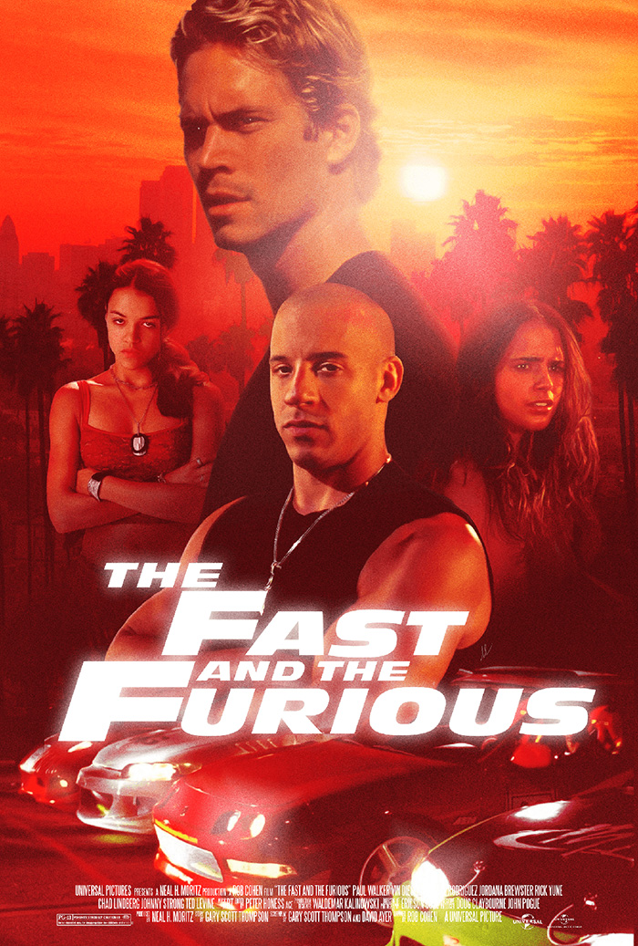 The Fast And The Furious Poster