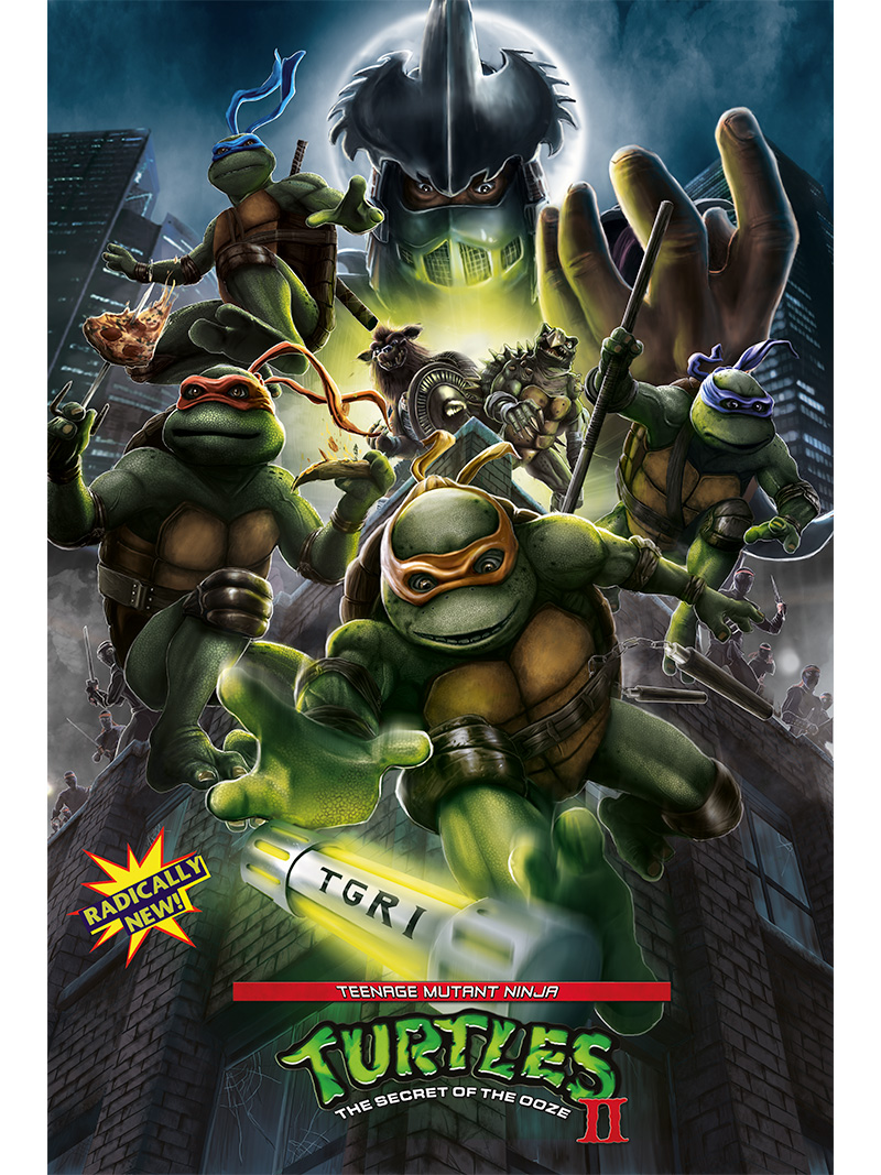 teenage mutant ninja turtles 2 movie poster