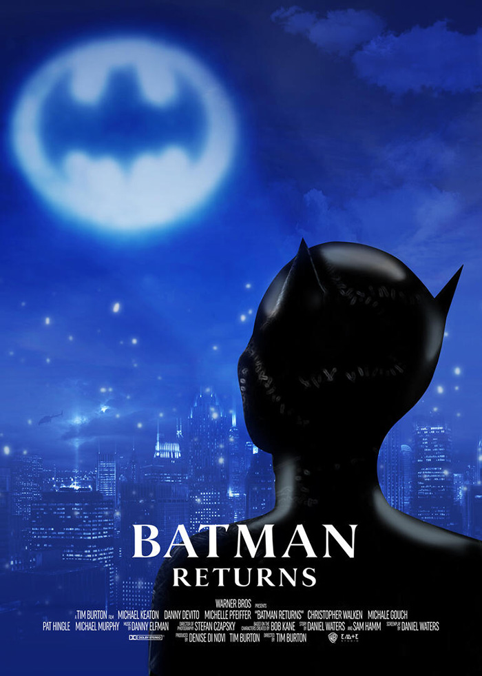 Batman Returns by Maciej Tarnowski - Home of the Alternative Movie Poster  -AMP-