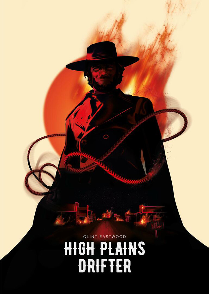 High Plains Drifter by Duperray - Home of the Alternative Movie
