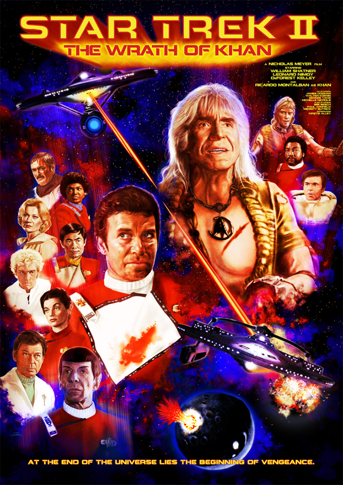 The Wrath Of Khan Poster