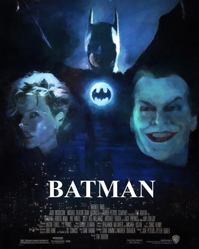 Batman by John Dunn - Home of the Alternative Movie Poster -AMP-