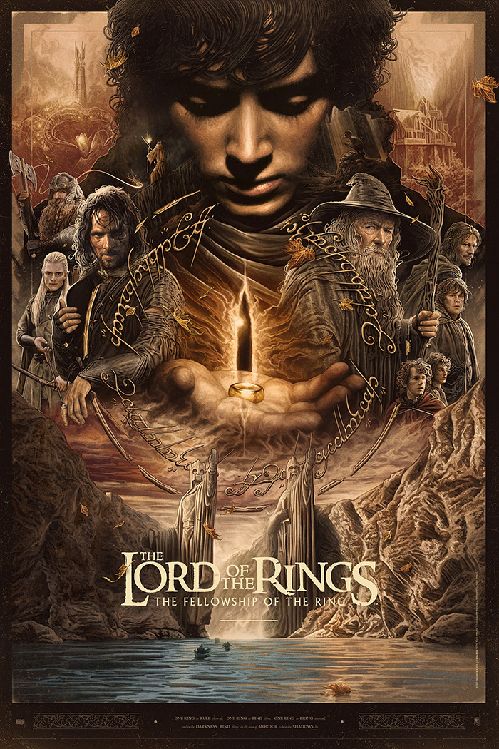 Fellowship of the Ring - Lord of the Rings Movie Poster