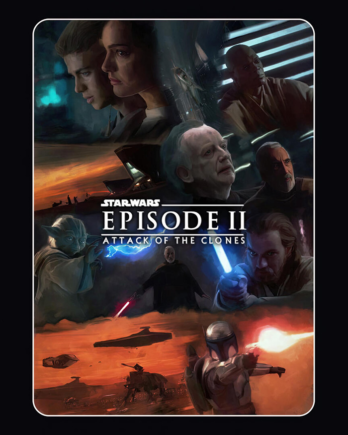 star wars poster episode 2