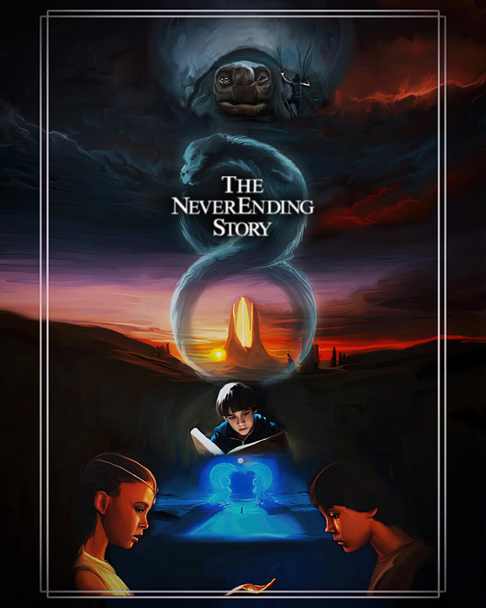 the neverending story poster