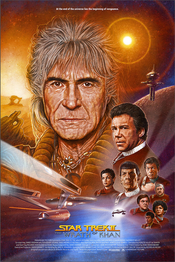 Star Trek Wrath Of Khan Filmaffiche