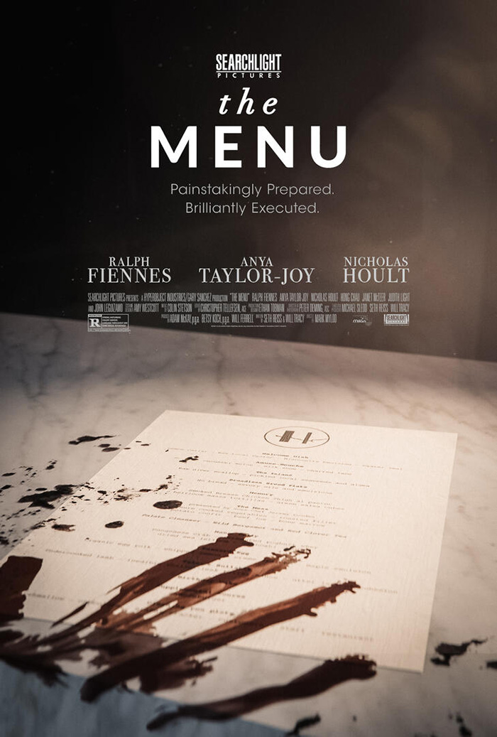 The Menu by Brent Nederhand - Home of the Alternative Movie Poster -AMP