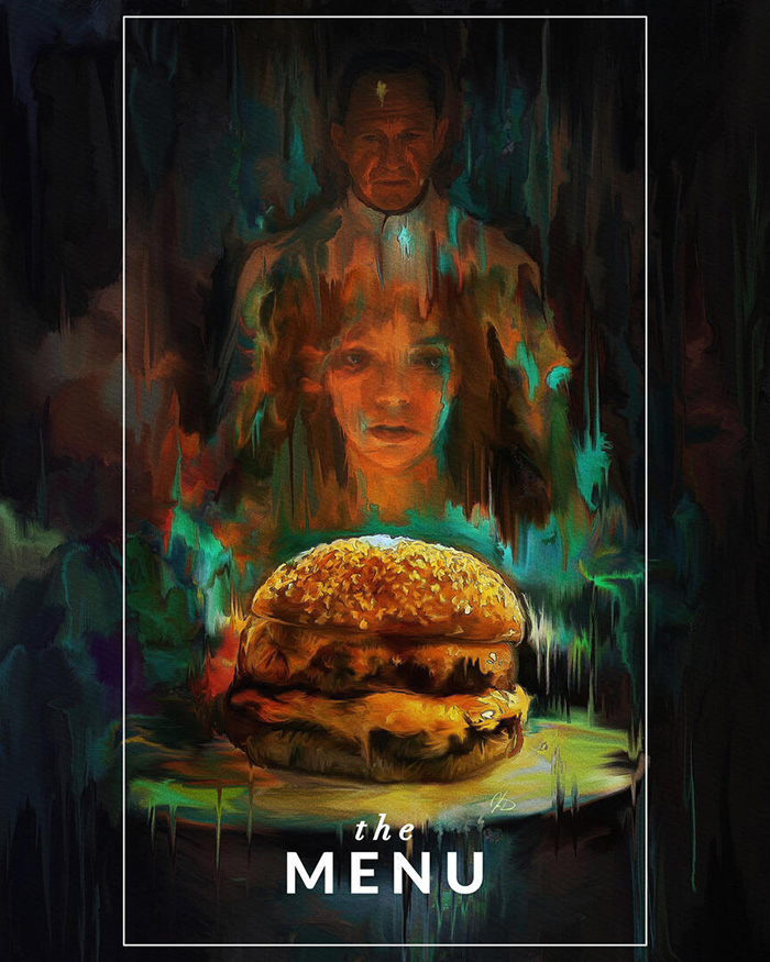 The Menu by John Dunn - Home of the Alternative Movie Poster -AMP