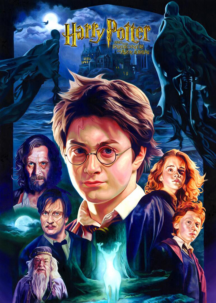 official harry potter movie posters