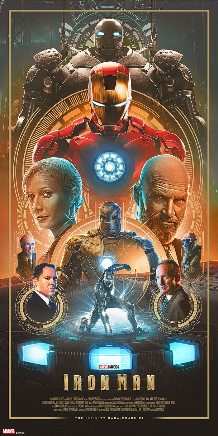 Iron Man Official Poster IRON MAN Iron Man Official Poster IRON MAN