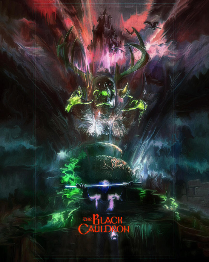 the black cauldron movie poster