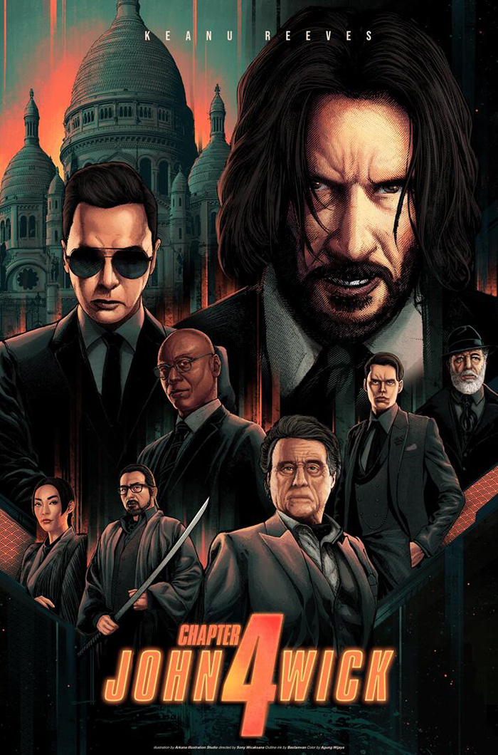 John Wick Chapter 4 By Sony Wicaksana Home Of The Alternative Movie Poster Amp 0495