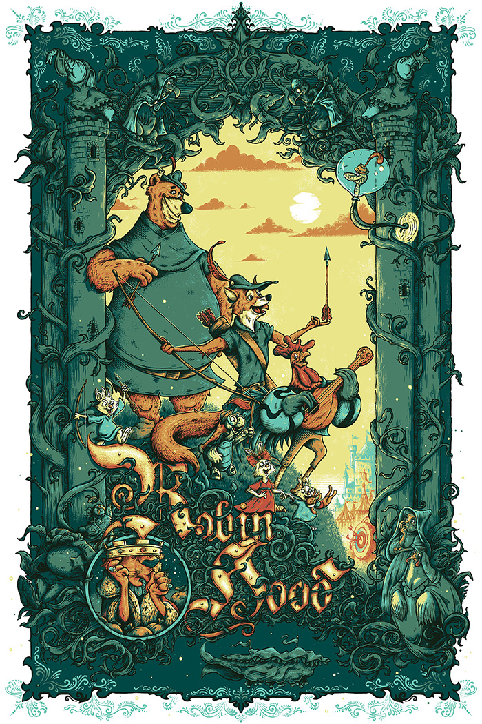 Robin Hood By Alex Hovey Home Of The Alternative Movie Poster AMP Robin Hood By Alex Hovey Home Of The Alternative Movie Poster AMP