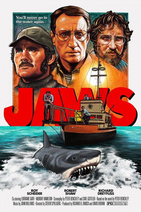 Jaws Archives - Home of the Alternative Movie Poster -AMP-