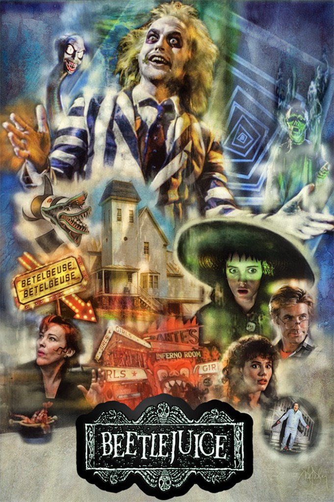 Beetlejuice Archives - Home of the Alternative Movie Poster -AMP-