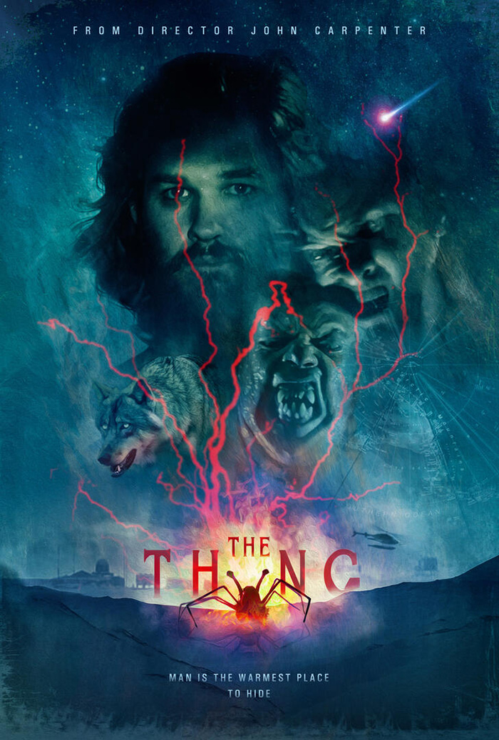 The Thing by Huan Do - Home of the Alternative Movie Poster -AMP