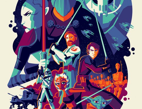 Star Wars: The Clone Wars by Tom Whalen
