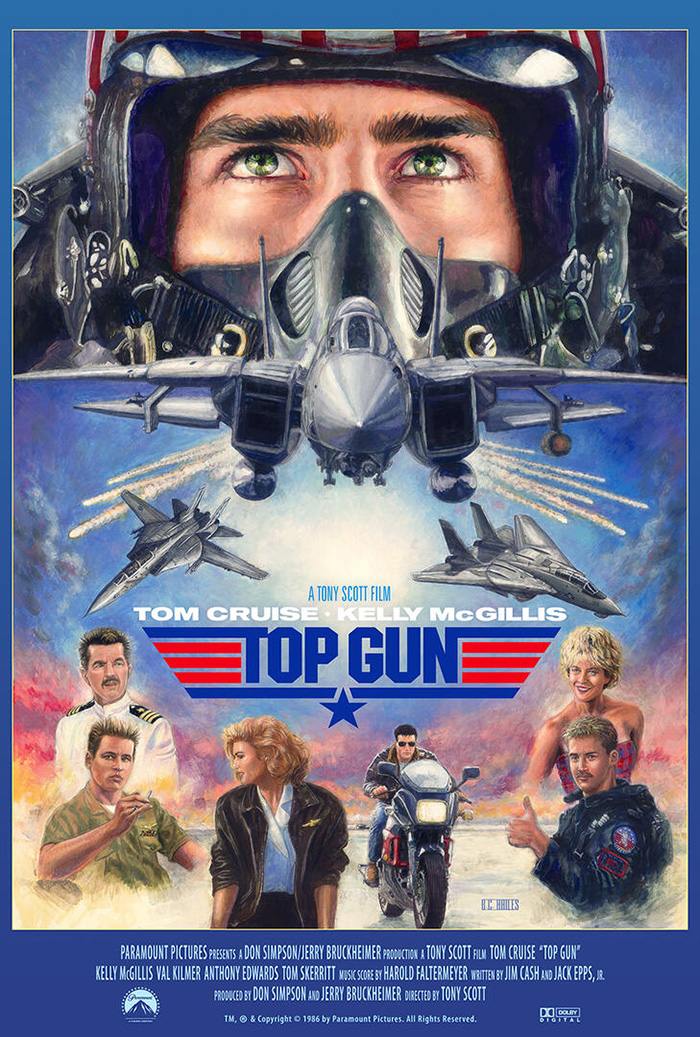 Top Gun Movie Poster