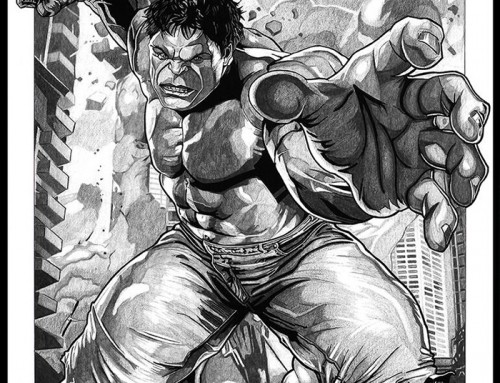 The Incredible Hulk by Carles Ganya