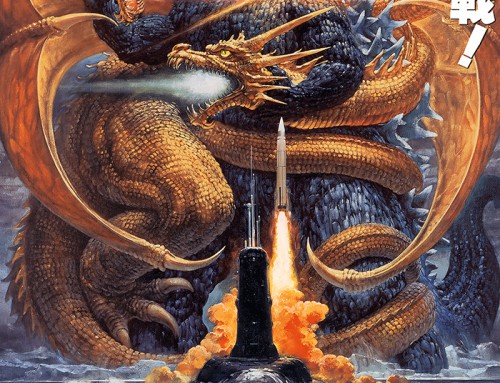 Godzilla vs. King Ghidorah by Noriyoshi Ohrai